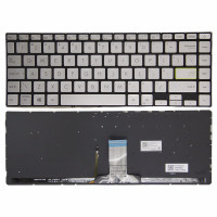 Asus VivoBook S14 S433 S433E S433EA S433F S433FA S433FL S433JQ silver backlit US keyboard