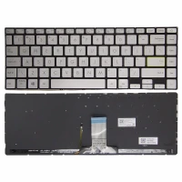 Asus VivoBook S14 S433 S433E S433EA S433F S433FA S433FL S433JQ silver backlit US keyboard