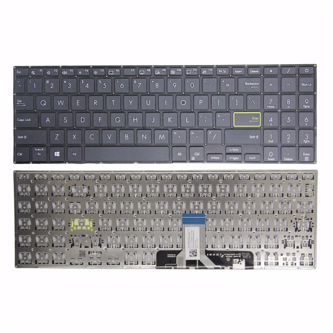 Asus VivoBook M5600I FL8850 L510 E510M black US keyboard - main product image