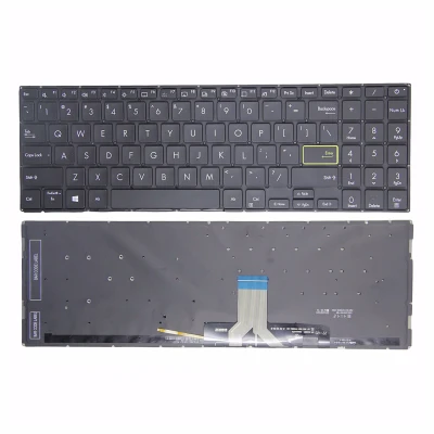 Asus VivoBook S15 S533 X521 S5600 V5050 black backlit US keyboard