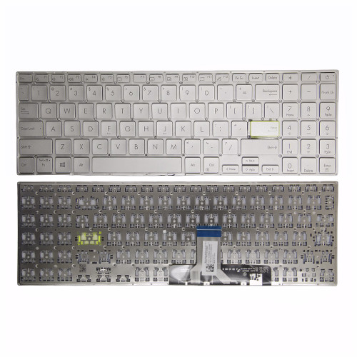 Asus VivoBook M5600I FL8850 L510 E510M silver US keyboard