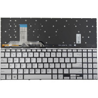 Asus Vivobook D1502, D1502IA, D1503, D1503QA, silver backlit US keyboard