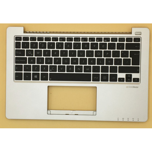 Asus X201, X201E, S200, S200E, x202e, Latin LA keyboard palmrest, 90NB00L2-R31LA0 - main product image