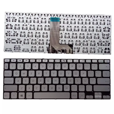 Asus X409 X409UA X409FA JA X415 X415JA A409 A409M silver Spanish SP keyboard