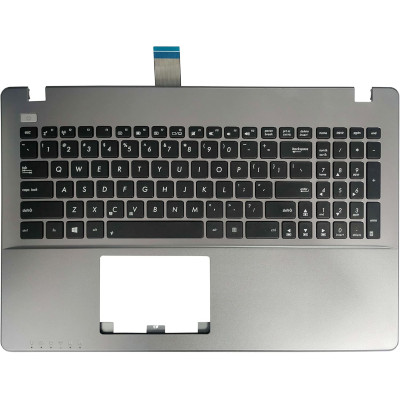 Asus X550 Y581 F550 A550 R510 R513 R505 K550 X552 F552 US keyboard palmrest silver