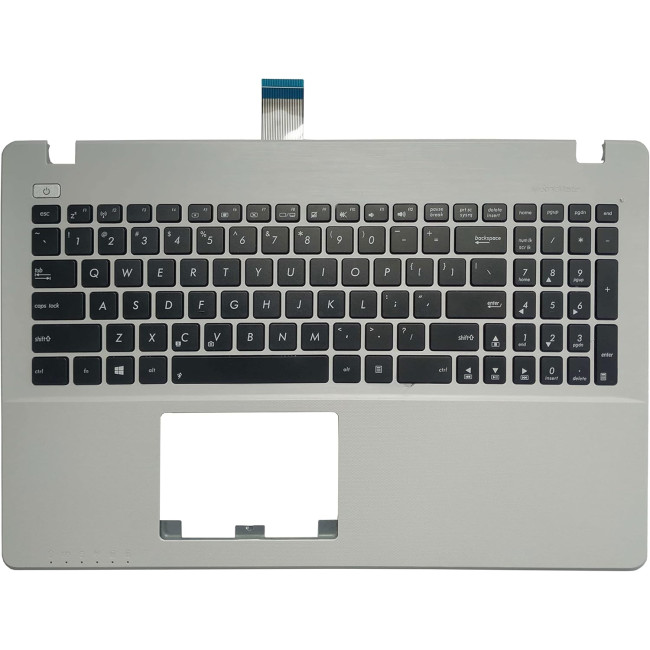 Asus X550, Y581, F550, A550, R510, R513, R505, K550, X552, F552, US keyboard palmrest white - main product image