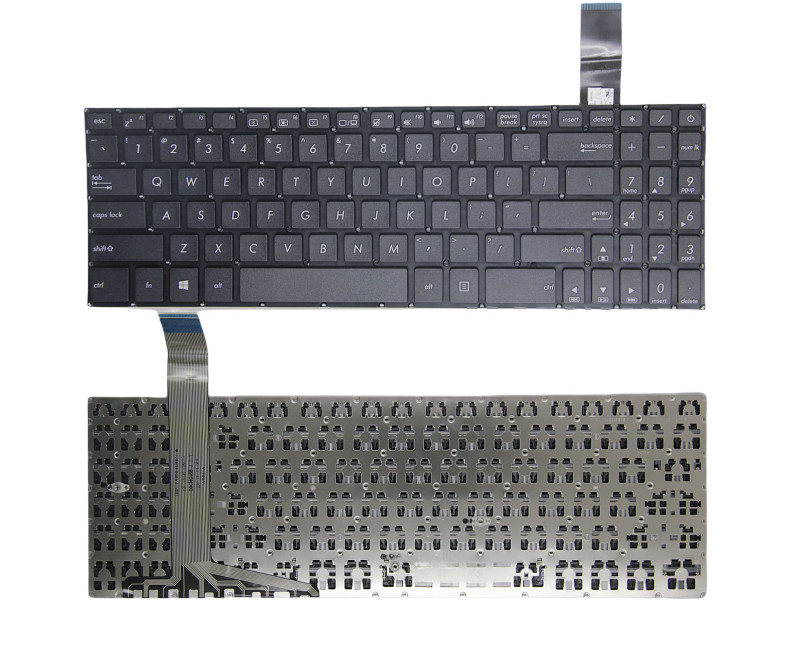 Asus YX570 YX570D YX570U YX570UD YX570ZD FX570 FX570D US keyboard - additional view 