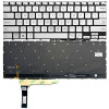 Asus ZenBook 14 Flip UX3404, UP3404, UP3404VA, UP3404VC, silver backlit US keyboard
