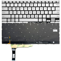 Asus ZenBook 14 Flip UX3404, UP3404, UP3404VA, UP3404VC, silver backlit US keyboard