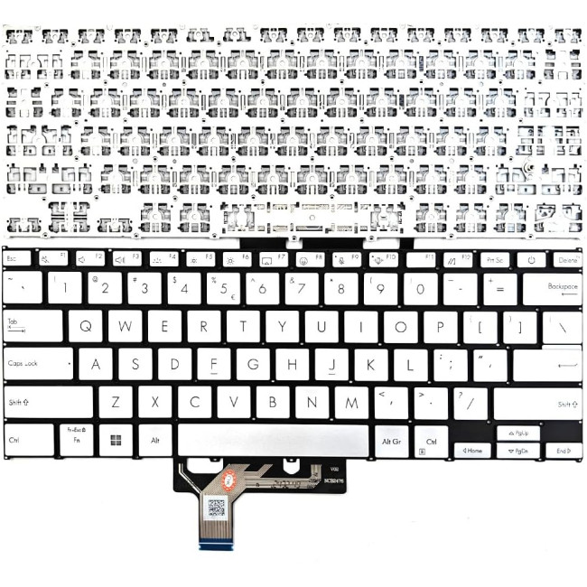 Asus ZenBook 14 UX3405, UX3405CA, UX3405MA, Q415M, US keyboard silver - main product image