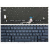Asus ZenBook 14 UX3405, UX3405CA, UX3405MA, Q415M, backlit US keyboard blue