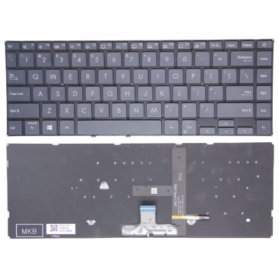 Asus ZenBook 14 UX435 UX435E UX435EA UX435EG UX435EGL UX435EAL U4800 U4800EGL black backlit US keyboard