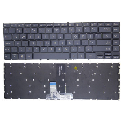 Asus ZenBook UX363, BX371, UX371, UXF3000, blue backlit US keyboard