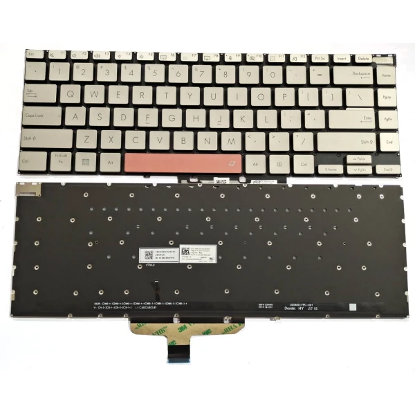 Asus Zenbook 14X UX5400EA, UX5400EG backlit US keyboard Titanium - main product image