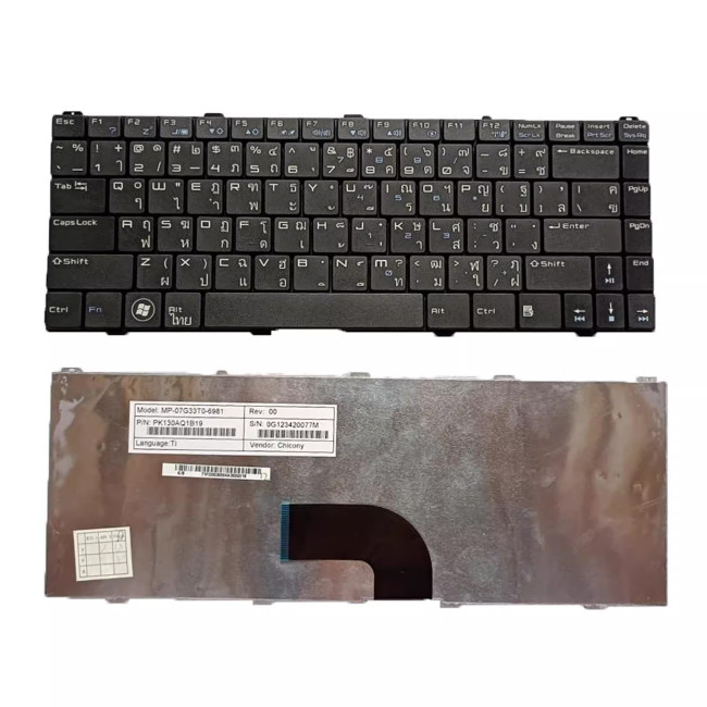 BENQ S43 S43-LC10 S43-LC12 S46 S46-XC01 Thai TI TA keyboard - main product image