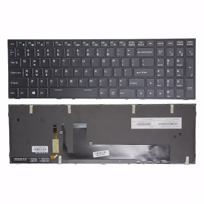 CLEVO P655 P650SA P651SG P650SE P651SE P670SE RGB backlit US keyboard