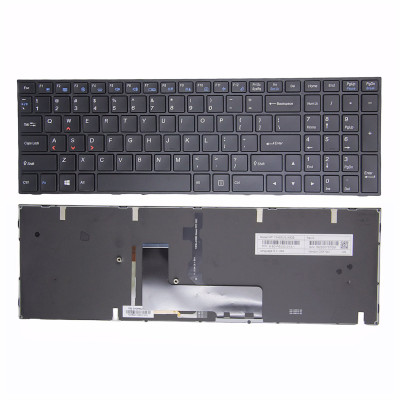 CLEVO P655 P650SA P651SG P650SE P651SE P670SE black green backlit US keyboard