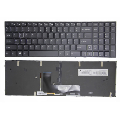 CLEVO P655, P650SA, P651SG, P650SE, P651SE, P670SE, green backlit US keyboard
