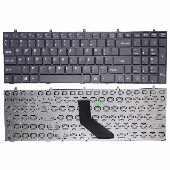 CLEVO W350 W670 W370ET W37S0 CW355ST US keyboard OEM - main product image