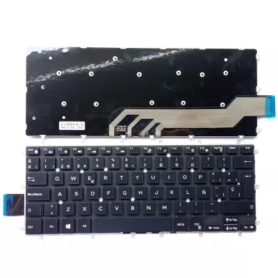 Dell 14-3480 3481 3482 3490 3493 7460 7466 P74G Spanish SP keyboard