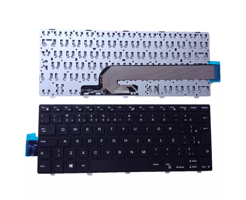 Dell 14-5000 3441 3442 3443 5442 5443 5445 5447 Brazilian BR keyboard - additional view 