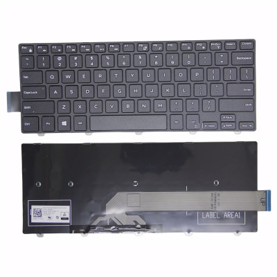 Dell 14M 14C 14-3000 14-5000 5447 5451 3458 3451 3443 3442 3441 Latitude 3450 US keyboard