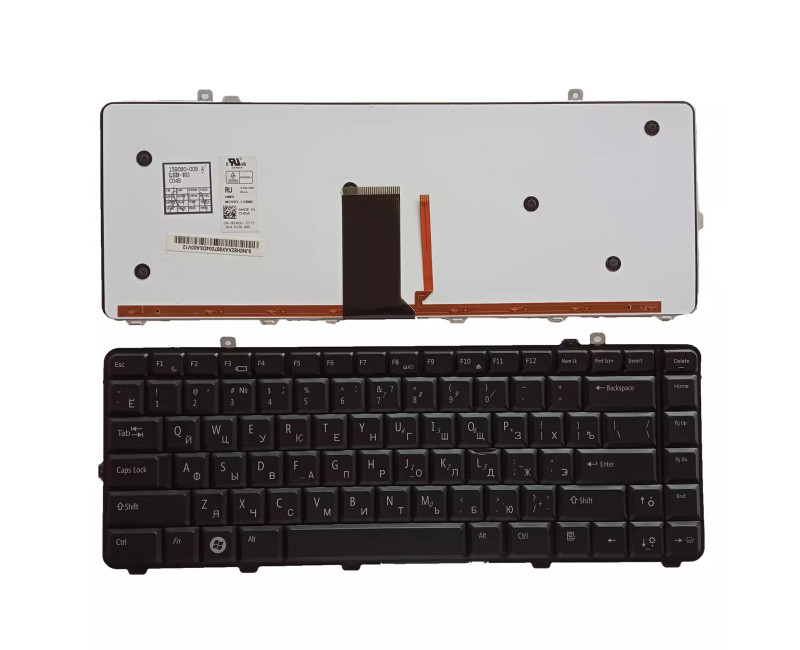 DELL 1535 PP33L 1531 1536 1537 1435 1555 PP39L PP24 backlit Russian RU keyboard