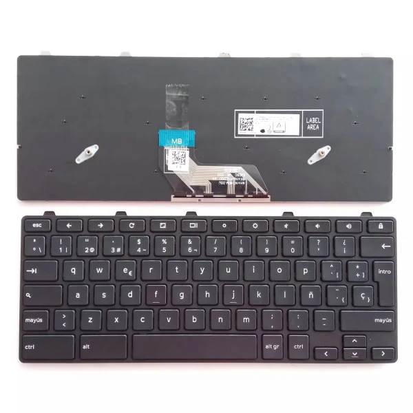 Dell 3180 lock Spanish SP keyboard - main product image