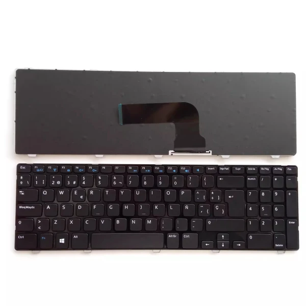 Dell 3521 3537 5521 5537 3537 5528 2528 2521 Spanish SP keyboard - main product image