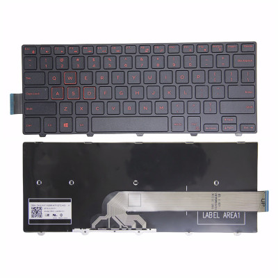 Dell 5447 3449 5458 5445 5443 5442 5459 3481 5457 red US keyboard OEM
