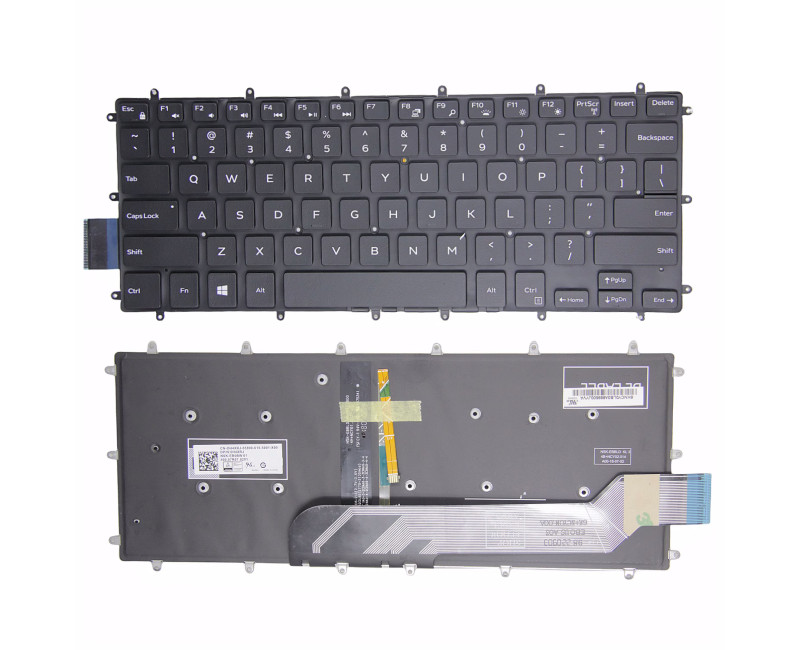 Dell 7472 5471 3482 5379 7373 P93G 7580 backlit US keyboard - additional view 
