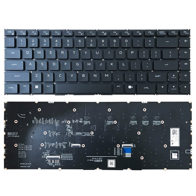 Dell Alienware M15 R5, M15 R6, M15 R7, RGB backlit US keyboard Mechanical keyboard - main product image