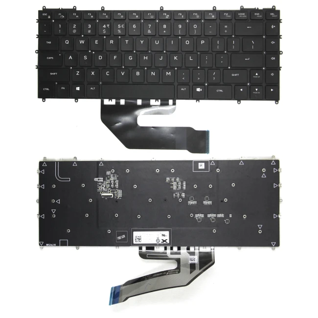 Dell Alienware X15 R1 R2 X17 R1 R2 RGB backlit US keyboard - main product image