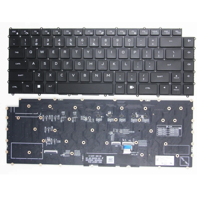 Dell Alienware X16 R1 R2 mechanical RGB backlit US keyboard - main product image