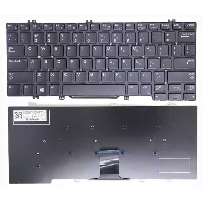 Dell E5280, E5288, E7220, E7280, E7290, E7380, US keyboard - main product image