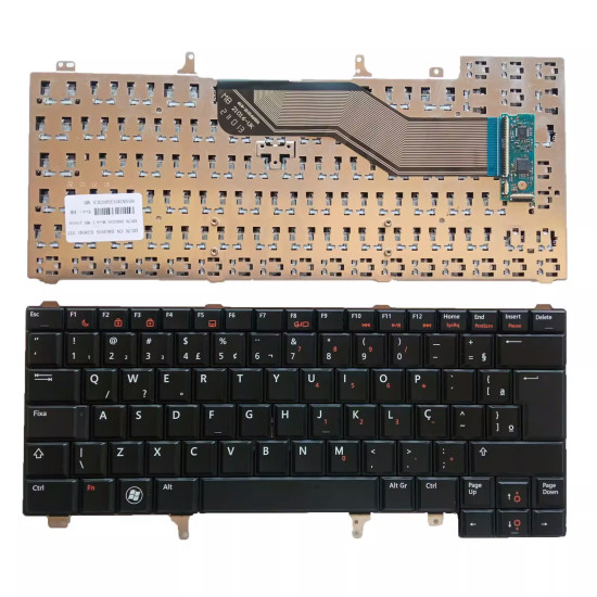 Dell E6420 E5420 E5430 E6220 E6320 E6330 E6420 E6430 Brazilian BR keyboard - main product image