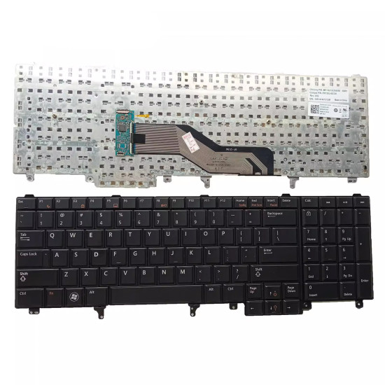 Dell E6520 E5520 M4600 M6600 E5530 E6530 M4700 M67 P21F US keyboard - main product image