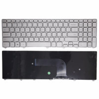 Dell INSPIRON 15 7537 P36F 17 7000 7746 7737 P24 silver US keyboard OEM