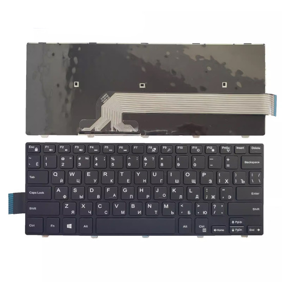 Dell Inspiron 14 3000 3441 3442 5447 3458 5443 7447 Russian RU keyboard - main product image