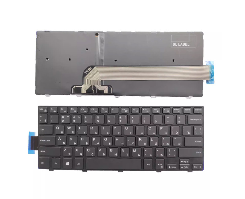 DELL Inspiron 14-3000 Serie 3441 3442 3443 3451 backlit Russian RU keyboard
