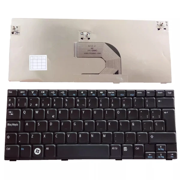 Dell Inspiron MINI 1012 1018 MINI 10 Series Spanish SP keyboard - main product image