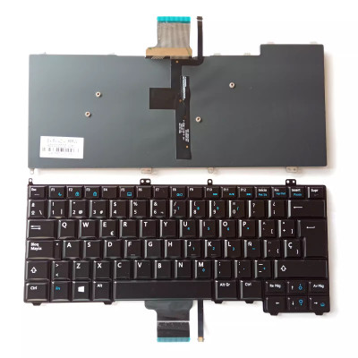 Dell LATITUDE E7240 E7420 E7440 backlit Spanish SP keyboard