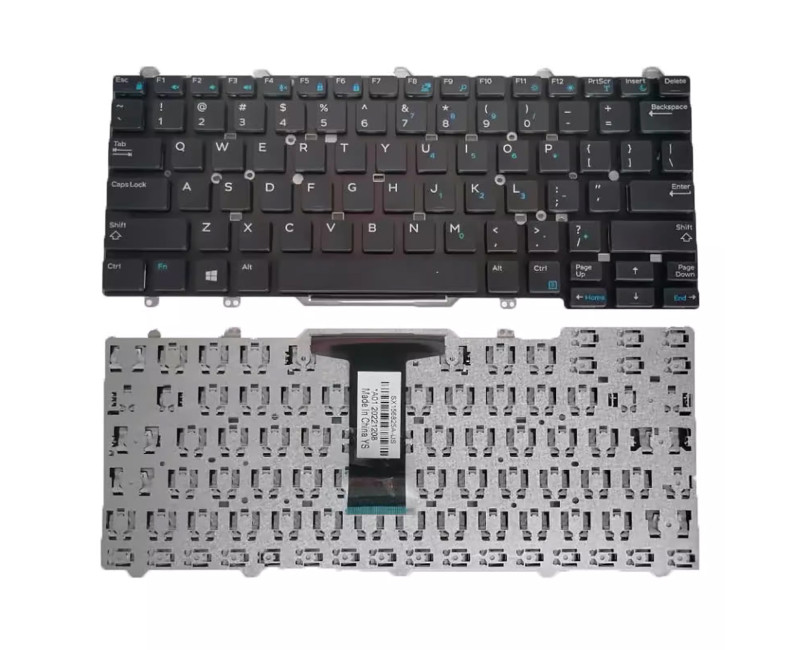 Dell Latitude 3400 3310 3390 13-7386 7586 7380 7588 US keyboard - additional view 