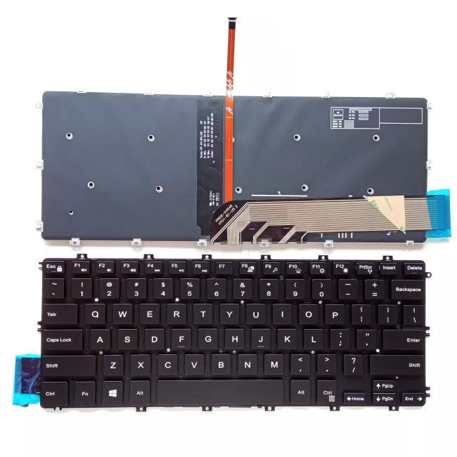 Dell Latitude 3400 3310 3390 13-7386 7586 7380 7588 backlit US keyboard - main product image