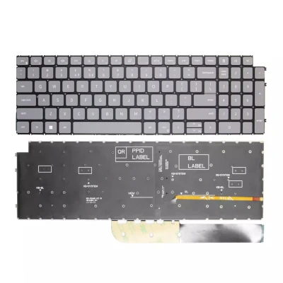 Dell Latitude 3520 3525 E3520 P108F 16Plus 7610 gray backlit US keyboard