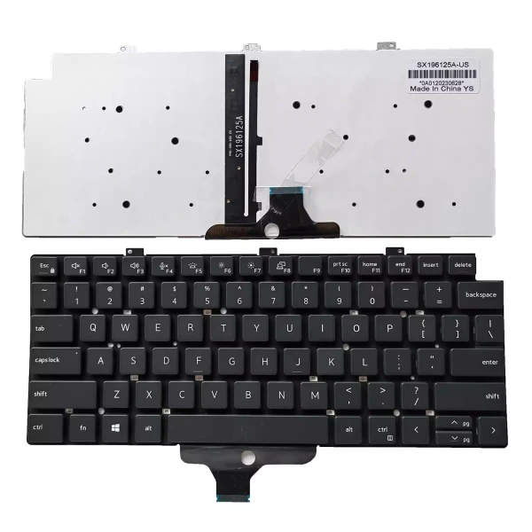 Dell Latitude 5320 7310 7320 backlit US keyboard OEM - main product image