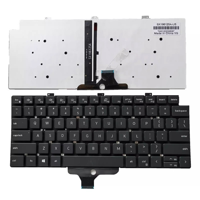Dell Latitude 5320 7310 7320 backlit US keyboard OEM - main product image