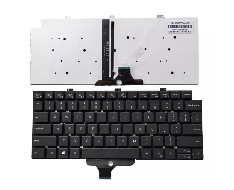 DELL Latitude 5320 7310 7320 backlit US keyboard OEM