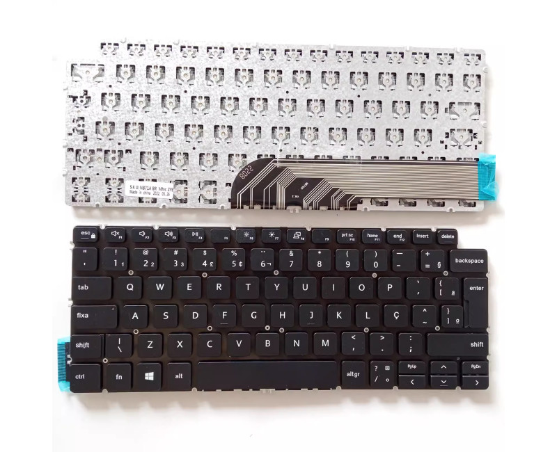 Dell Latitude 5390 5391 7391 5493 5498 7490 7491 3401 Brazilian BR keyboard - additional view 