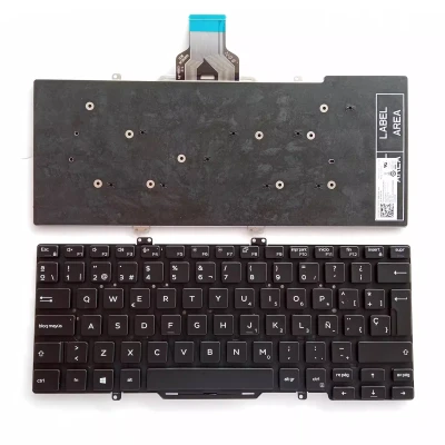 Dell Latitude 5400 5401 5410 5411 7400 Spanish SP keyboard